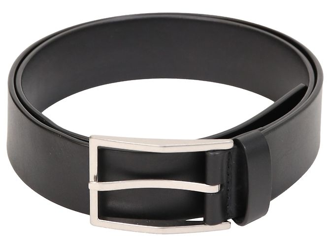 Cinturón básico Bottega Veneta en cuero negro