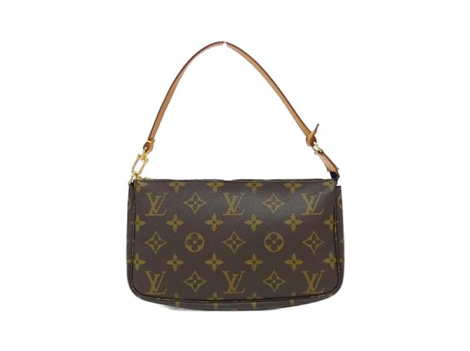 Pochete Acessório Monograma Louis Vuitton M51980 Marrom Lona  ref.1996277