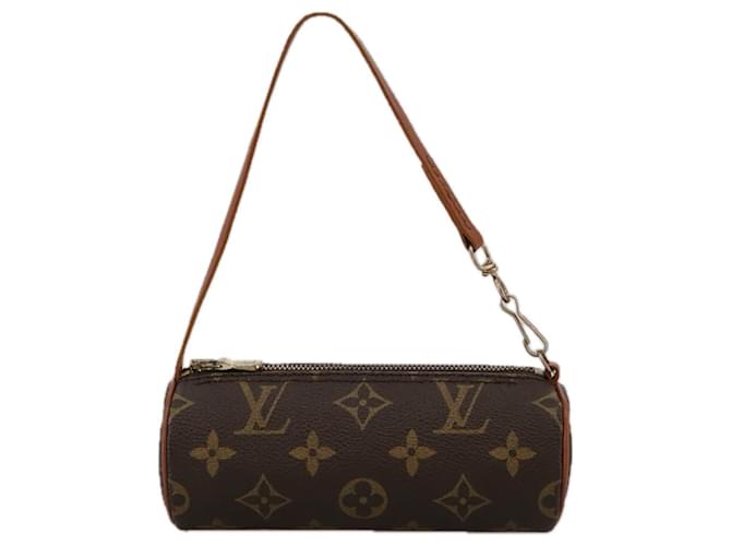 Mini bebê papillon Louis Vuitton Marrom Lona  ref.1997219