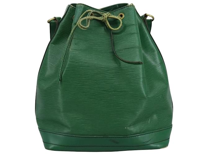 Noe Louis Vuitton Noé Green Leather  ref.1997372