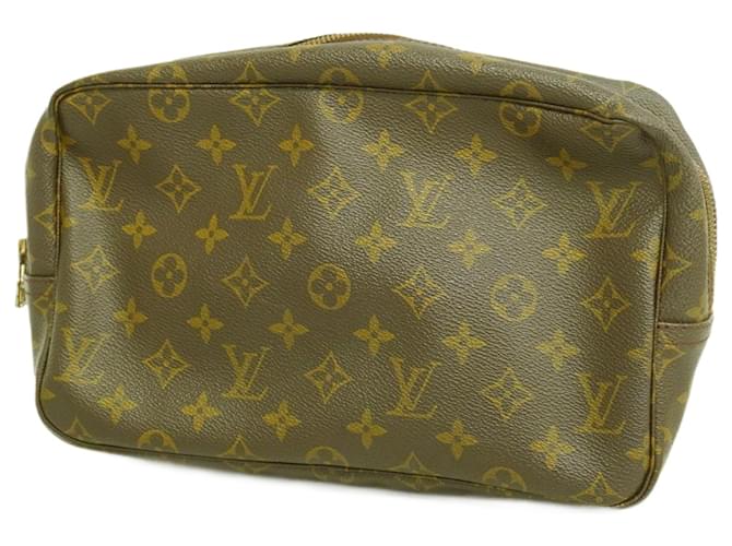 Louis Vuitton Trousse Toilette 28 Brown Cloth  ref.1997970