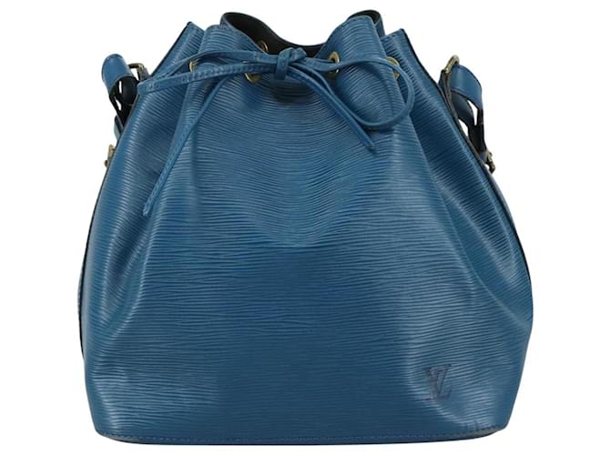 Noe Louis Vuitton Noé Blue Leather  ref.1997975