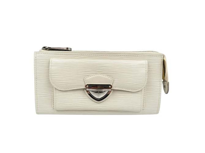 Louis Vuitton Epi Leather Coin Purse Eggshell  ref.1998236
