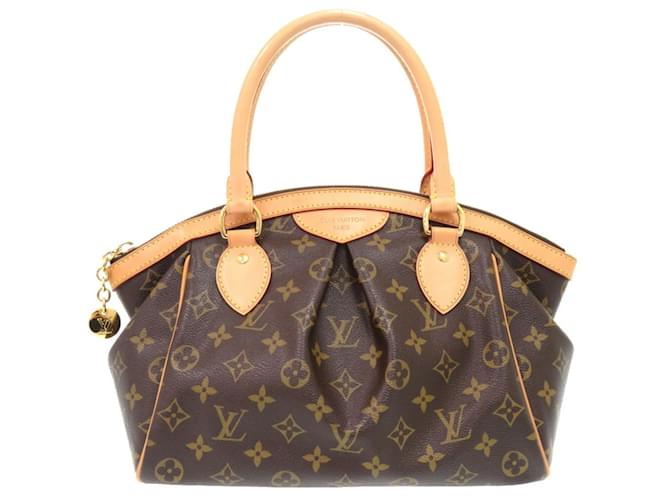 Louis Vuitton Tivoli PM Monogram Handbag Brown Patent leather  ref.1998248