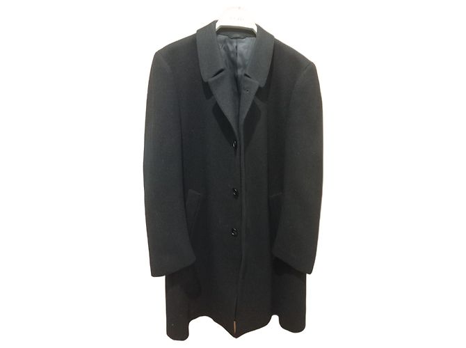 Cappotto in cotone nero Arnys uomo