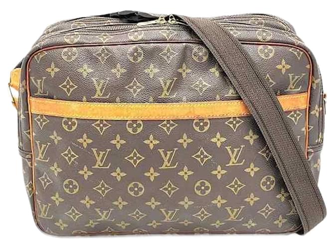 Louis Vuitton Reporter Brown Cloth  ref.1999193