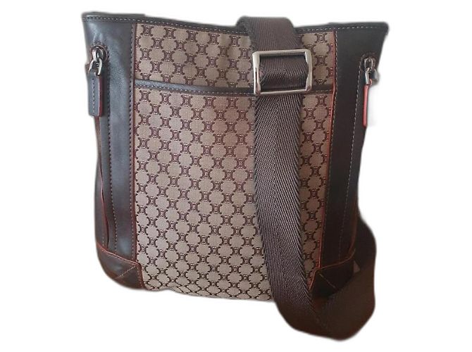 Triomphe Sac Céline Vintage Macadam Beige