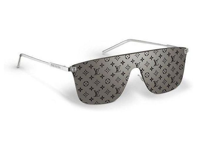 LOUIS VUITTON  Monogram Sunglasses Z1026E Dark Gun Dark grey