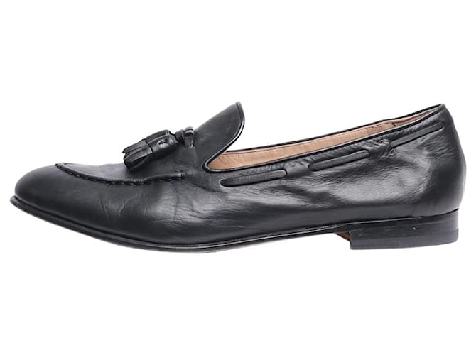 Autre Marque Black Brera loafers - size EU 38 Leather  ref.1999557