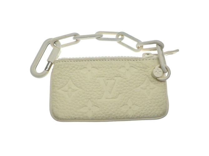 Pochete Cle Louis Vuitton Edición Limitada 2019 Blanco