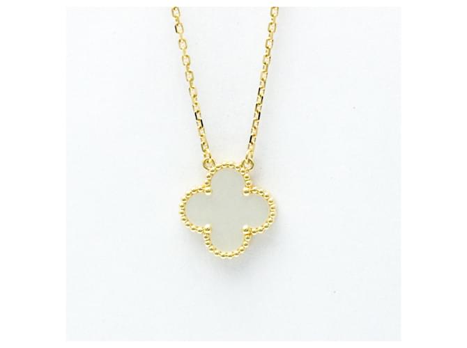 Van Cleef & Arpels Vintage Alhambra Necklace Golden Yellow gold  ref.2000035