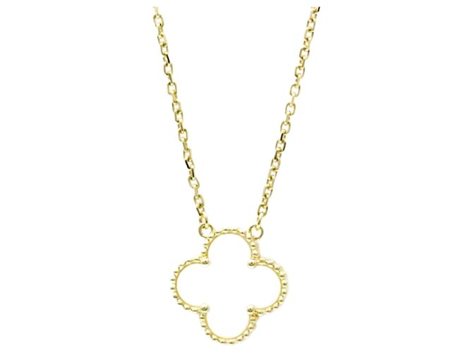 Van Cleef & Arpels Vintage Alhambra Necklace Golden Yellow gold  ref.2000039