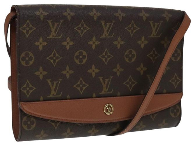 LOUIS VUITTON Monogram Bordeaux 27 Bolsa de Ombro M51797 LV Auth ep7146 Monograma