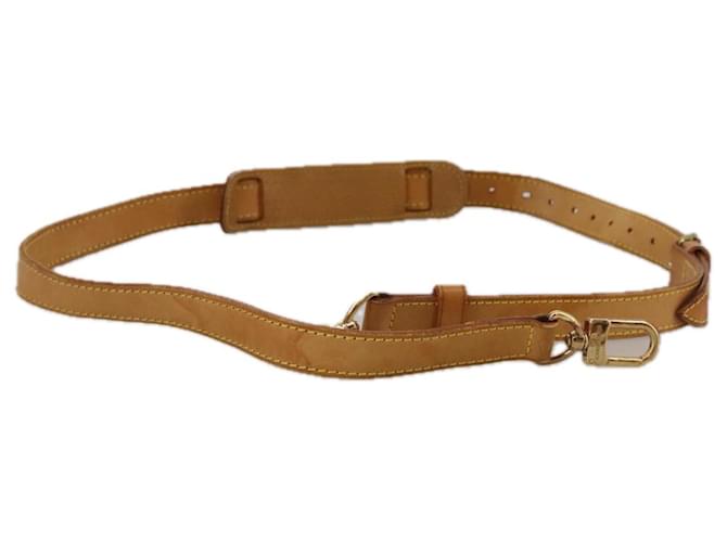 Louis Vuitton Shoulder strap Beige Leather  ref.2000545