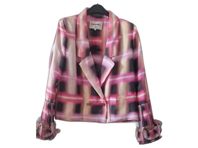 Cambon Chanel 38 Pink Seide