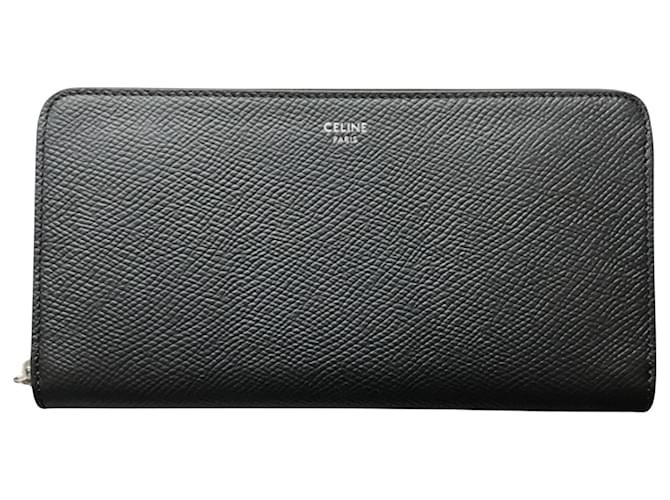 Céline Black Leather  ref.2000670