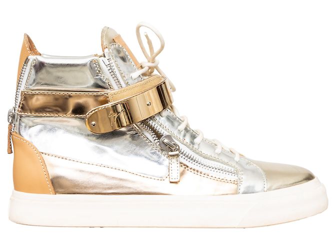Baskets métalliques Giuseppe Zanotti Métallisé