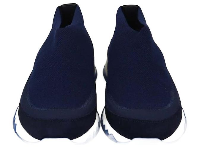 Hermès Sneakers HERMES T.EU 41 Pelle Blu