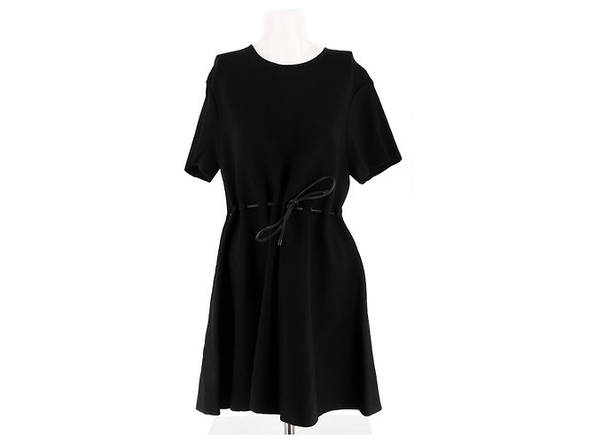 ALEXANDER WANG Vestidos T.Internacional S Viscose Preto