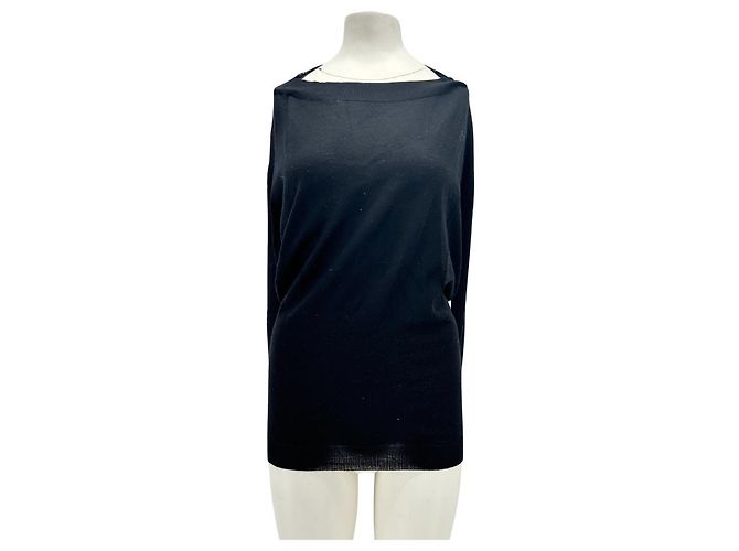 PRADA Tops T.IT 40 Wool Black