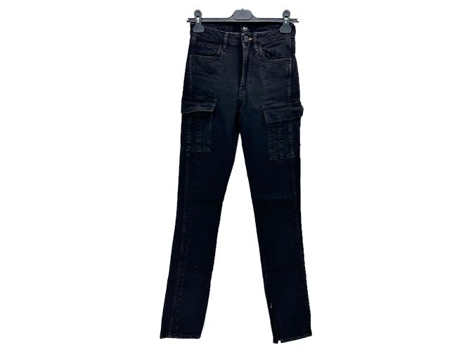 Autre Marque Jeans 3X1 T.US 24 Algodón Negro 
