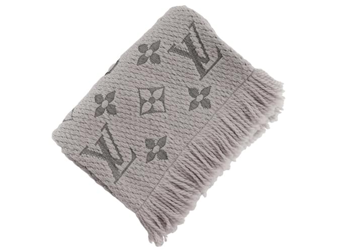 Louis Vuitton Escalp Mania Scarf Brown Wool  ref.2002679