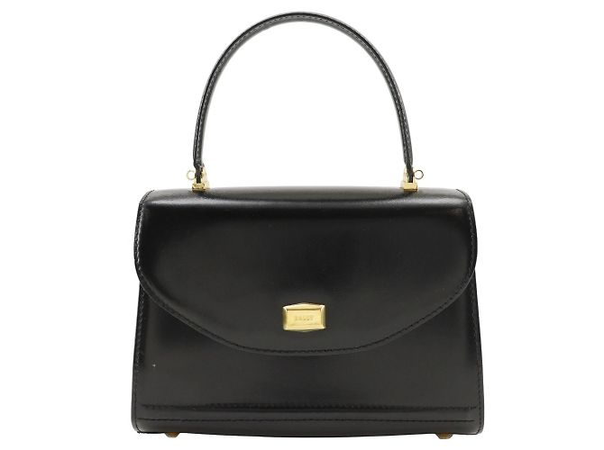 Bolsa de couro preto Bally