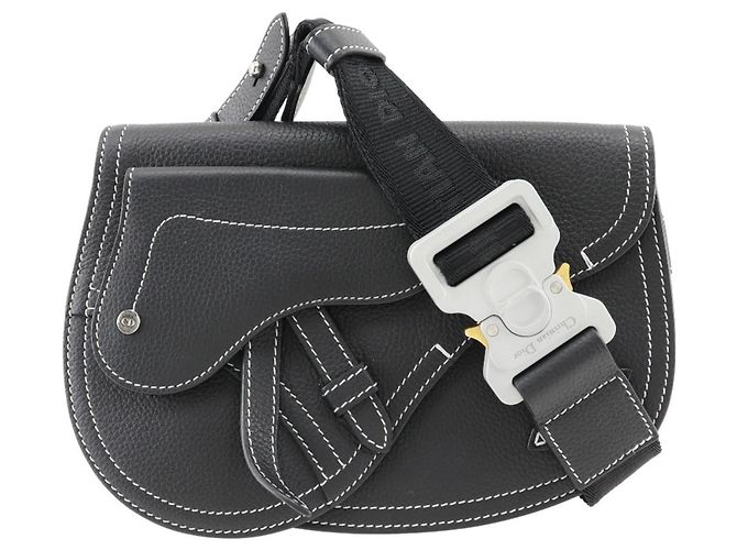 Sac à dos Saddle de Christian Dior Noir