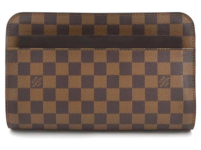 Louis Vuitton Saint Louis Marrom Lona  ref.2004076
