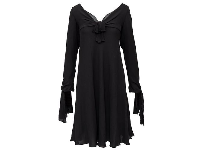 Robe en soie Valentino Noir