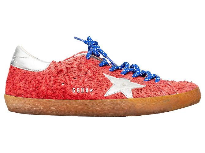 Baskets Super-Star Golden Goose Rouge