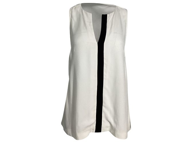 Proenza Schouler Panel-Top aus weißer Viskose Roh