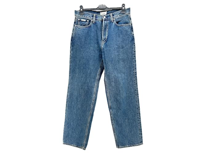 CALVIN KLEIN Jeans T.US 30 Cotton Blue  ref.2004891