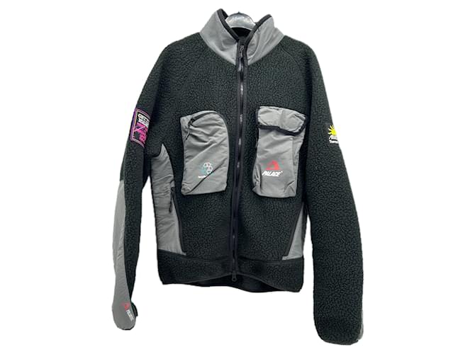 Autre Marque PALACE Jackets T.International S Polyester Black  ref.2004892