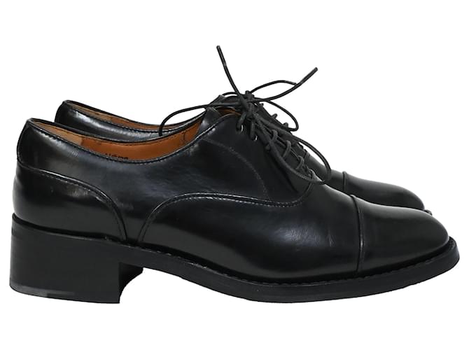Church's Lace Up Oxfords in Black Leather  ref.2004929