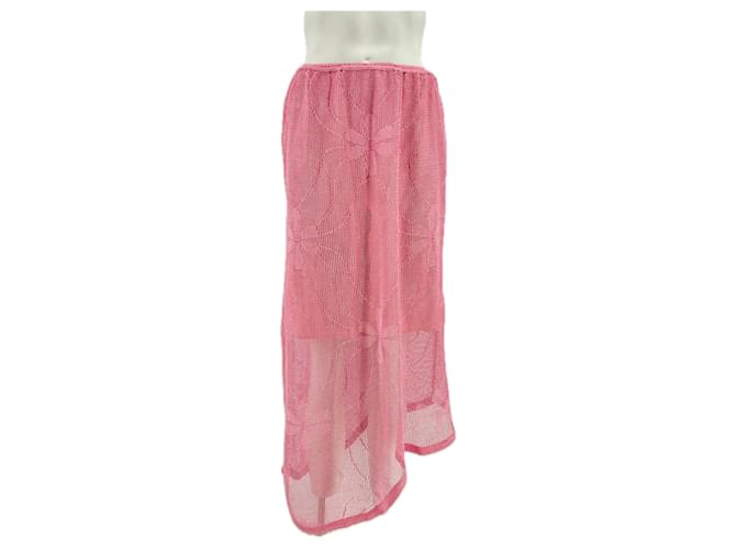Autre Marque ASTA RESORT Skirts T.International M Viscose Pink  ref.2004991