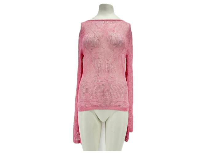 Autre Marque ASTA RESORT Tops T.International M Viscose Pink  ref.2004993