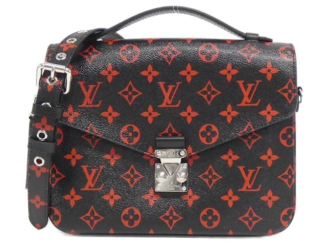 Louis Vuitton Metis Preto Lona  ref.2006511