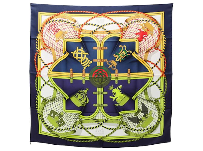 Hermès Carré 90 Multiple colors Silk  ref.2006517