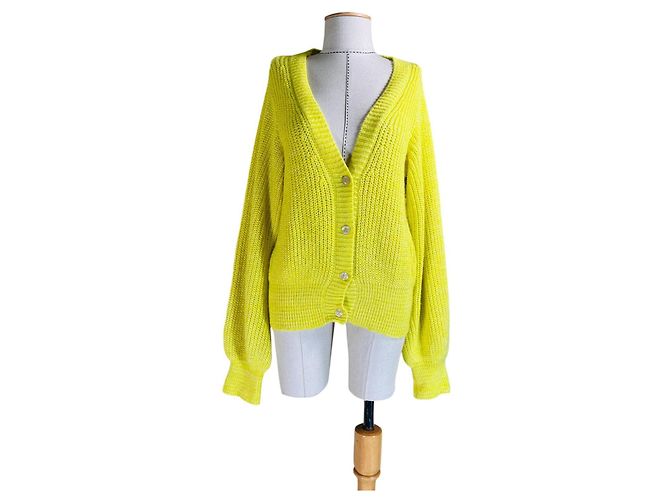Cardigan Mads Norgaard Gelb