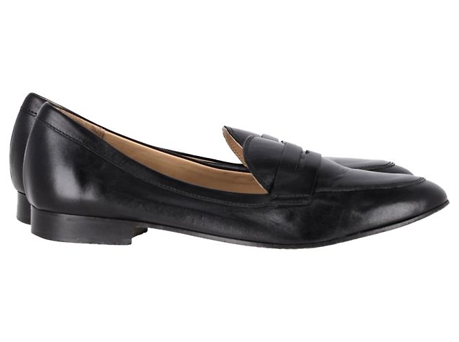 Iris & Ink Mocassini Penny in Pelle Nera