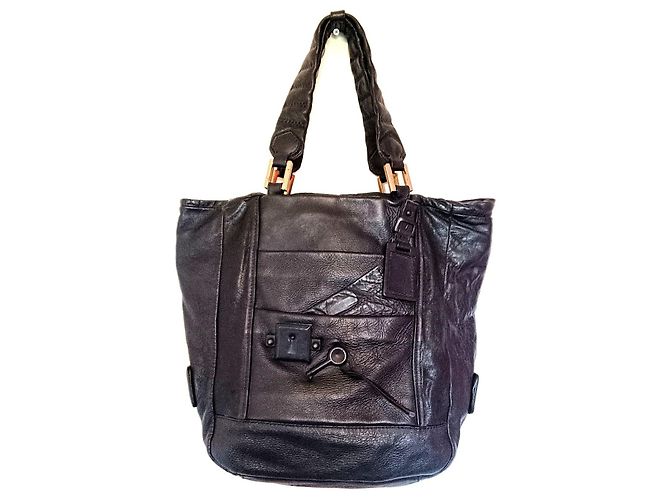 Borsa Chloé in pelle nera Nero