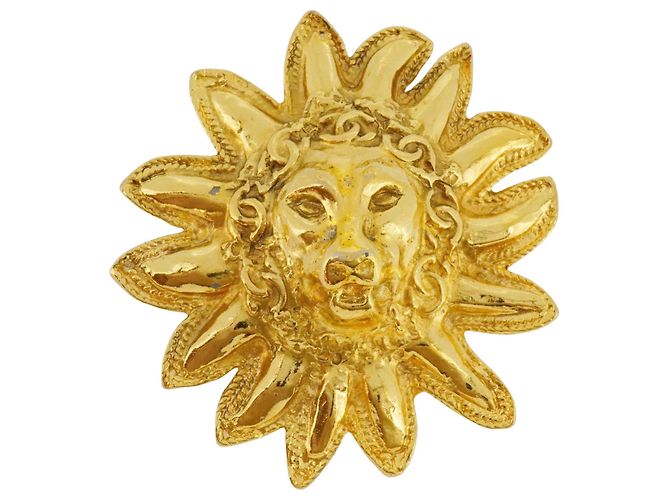 Medaillon Médaille Chanel Doré