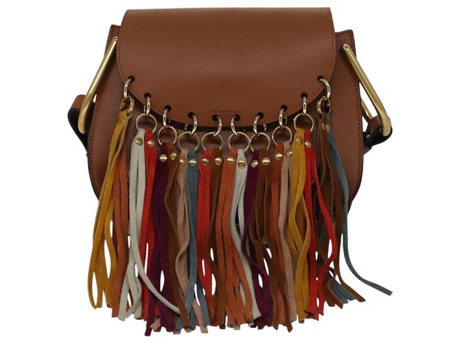 Chloé Hudson Marrone Pelle