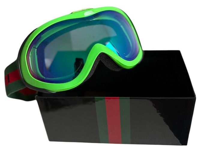 Occhiali da sci Gucci Verde Fluo
