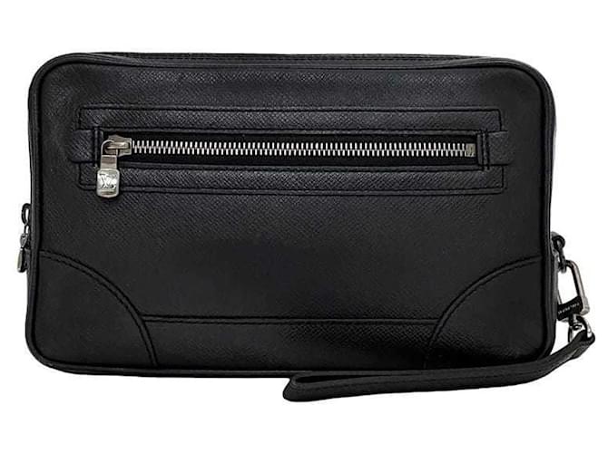 Louis Vuitton Pavel Black Leather  ref.2009624