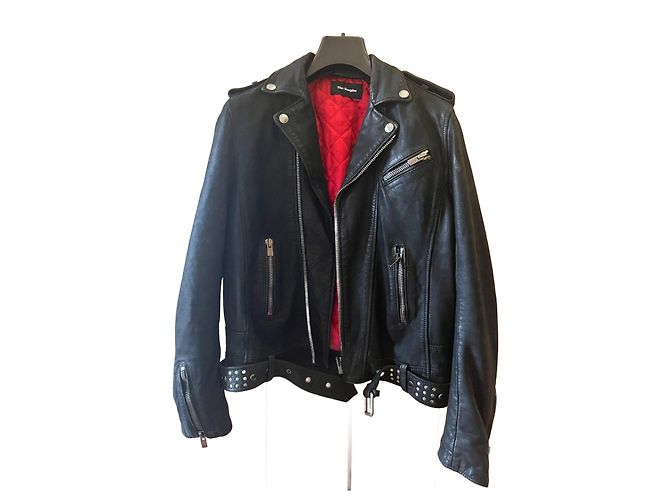 Perfecto Jacket THE KOOPLES Black Red