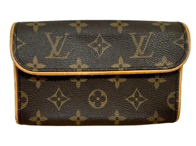 Louis Vuitton Florentine Brown Cloth  ref.2010322
