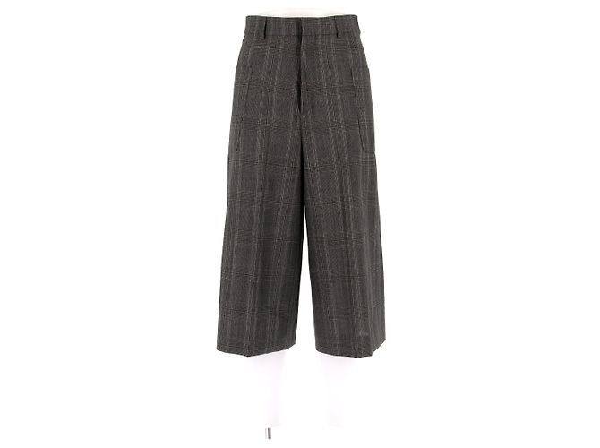 Céline Shorts CELINE T.FR 36 Lã Cinza