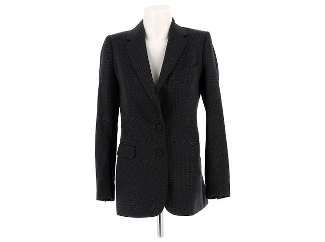 DRIES VAN NOTEN Jackets T.FR 36 Wool Black